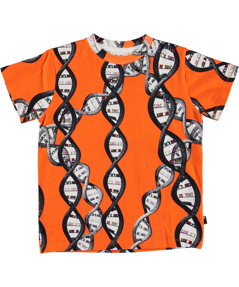 Road - DNA Orange - Oranje DNA t-shirt