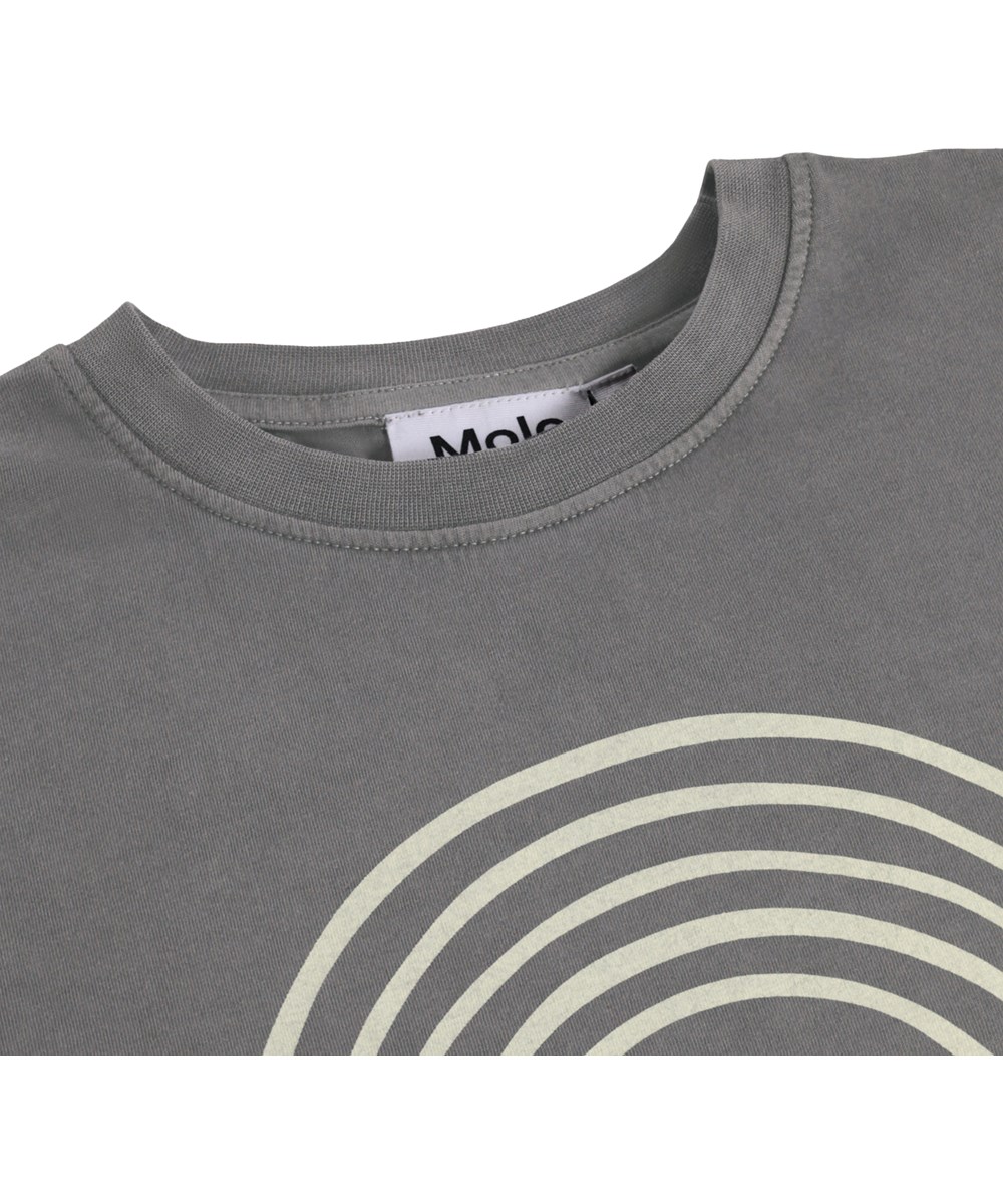 Rodney - Unity Rainbow - Grijs kinder T-shirt gemaakt van biologisch katoen