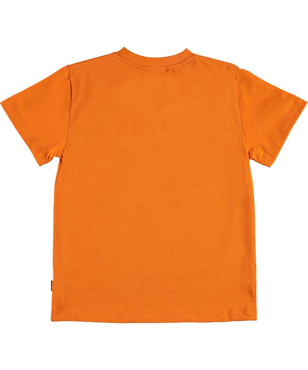 Roxo - Autumn Forest - Oranje biologische exploring t-shirt op Mars