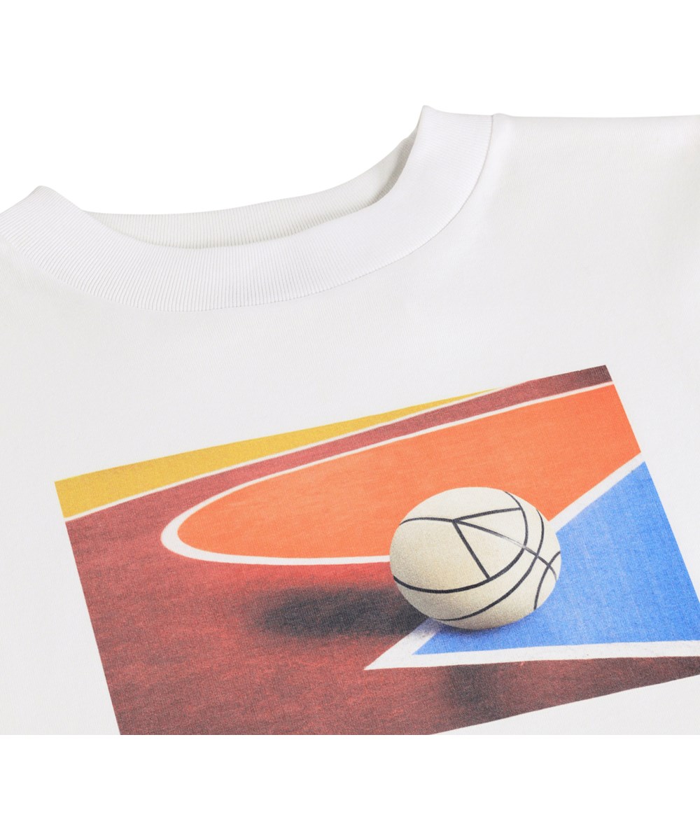 Rube - Whitest - Witte kinder longsleeve gemaakt van biologisch katoen