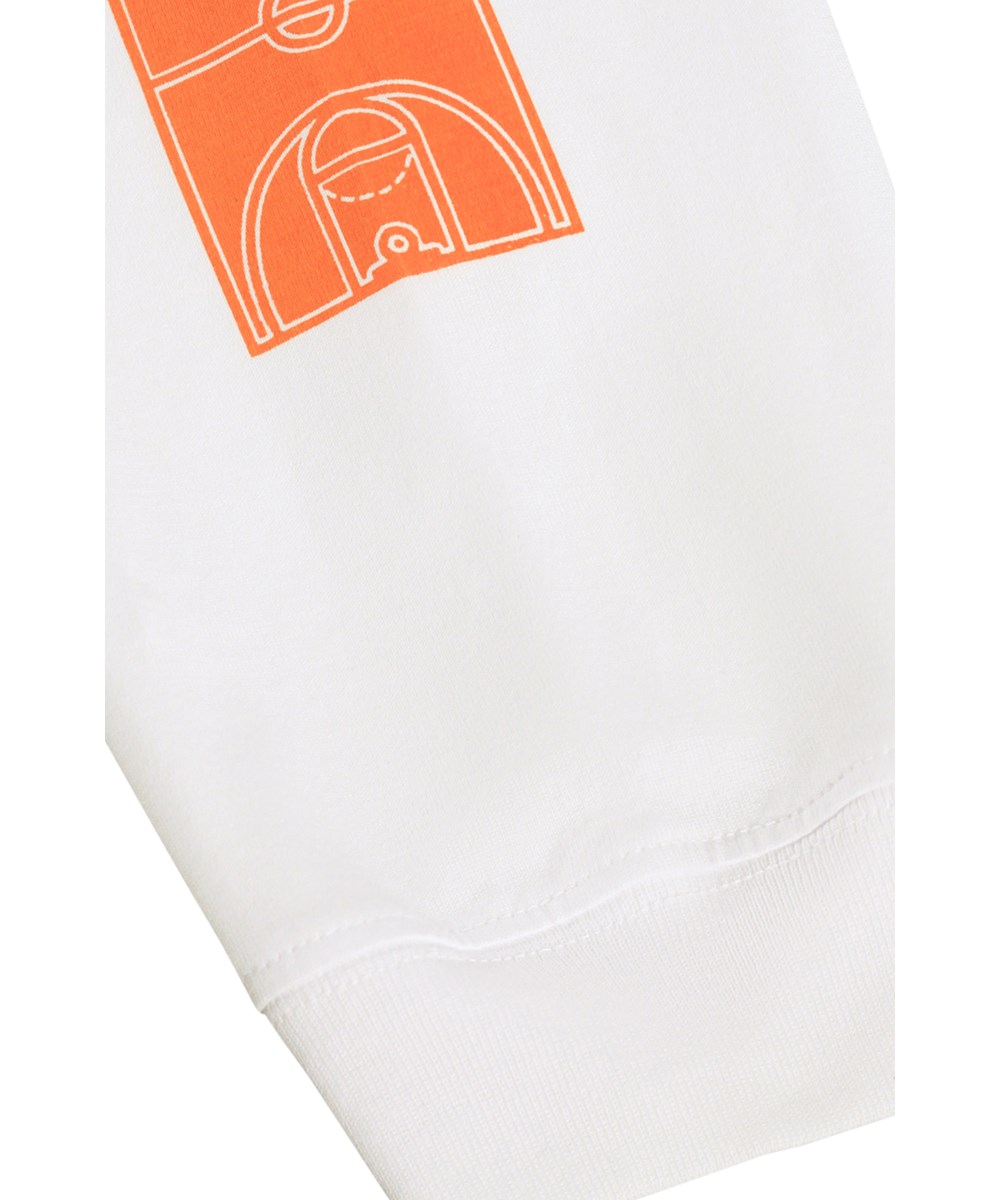 Rube - Whitest - Witte kinder longsleeve gemaakt van biologisch katoen