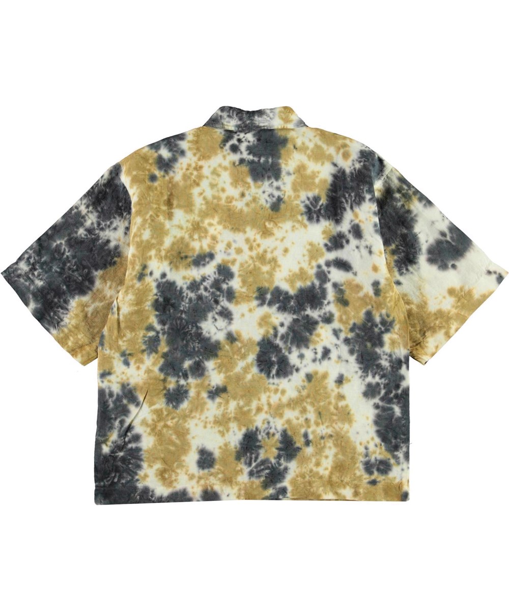 Richie - Tie Dye Blob - Kurzarmhemd mit Batikdruck.