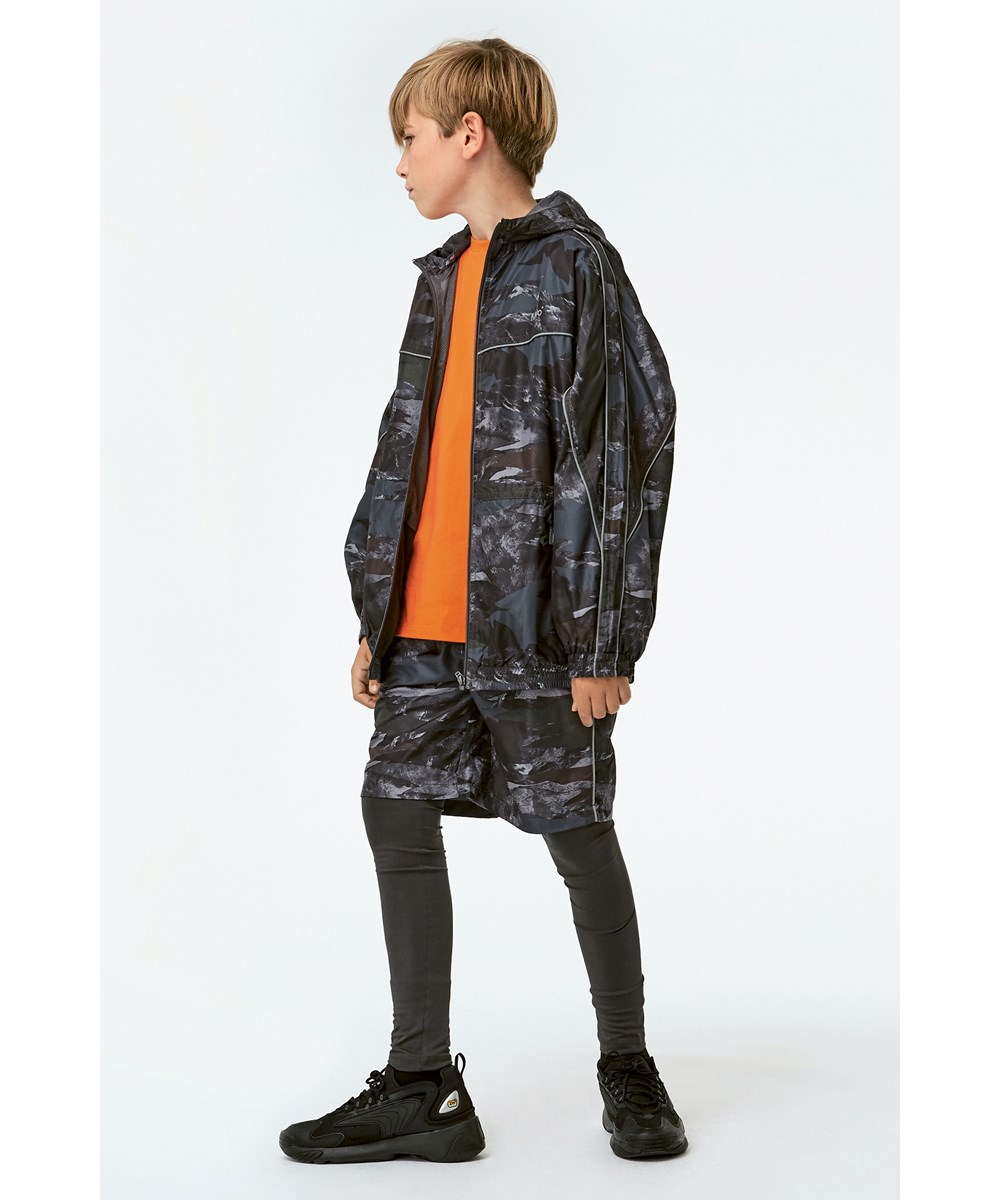 Acel - Camo Landscape - Graue Tarn-Shorts