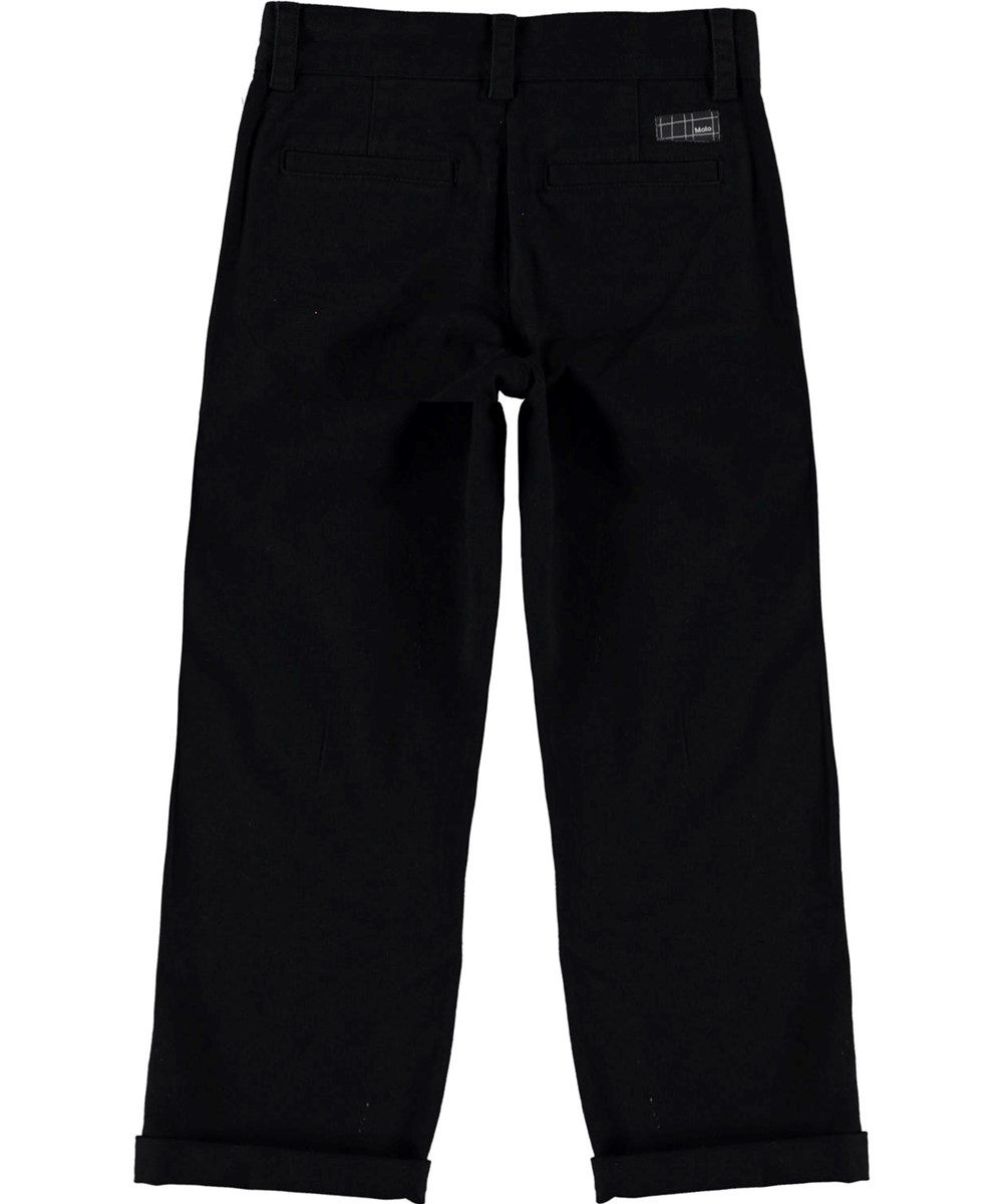 Ace - Black - Schwarze Chino-Hosen