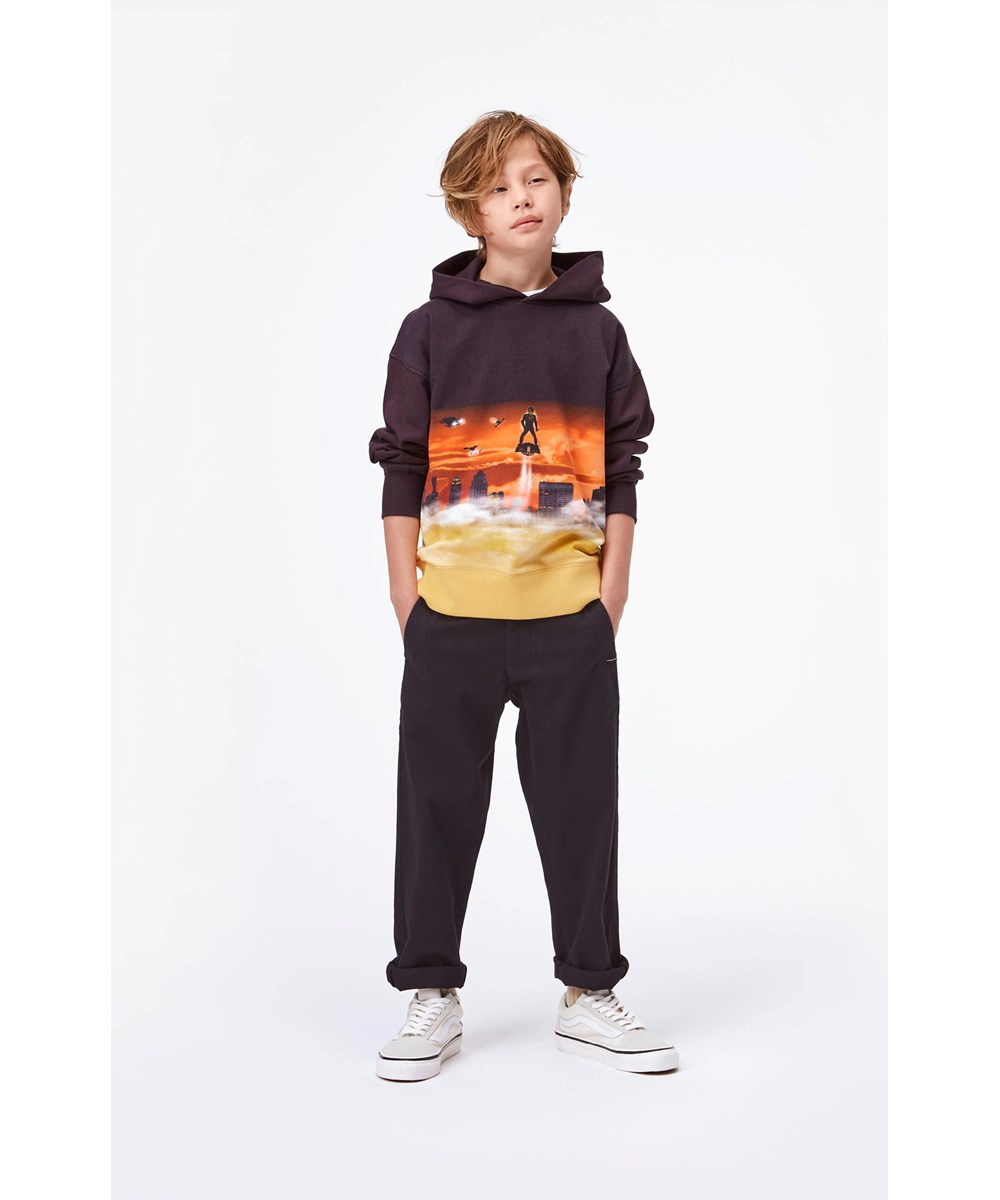 Ace - Black - Schwarze Chino-Hosen