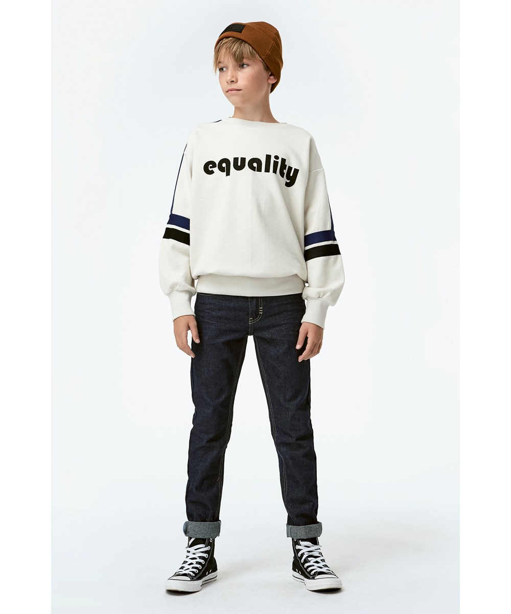 Aksel - Rinse Wash - Dunkelblaue Slim-Jeans