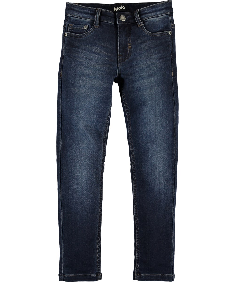Aksel - Dark Indigo - Indigoblaue Denim Jeans