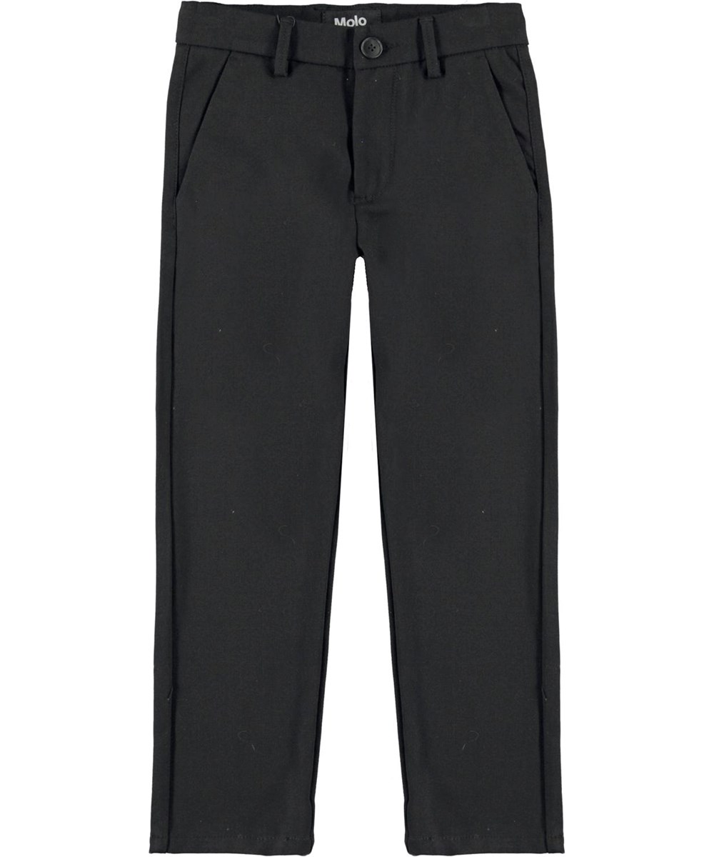 Alf - Black - Schwarze Anzughose