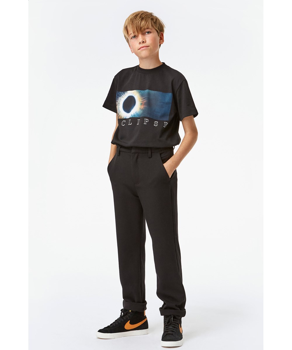 Alf - Black - Schwarze Hosen