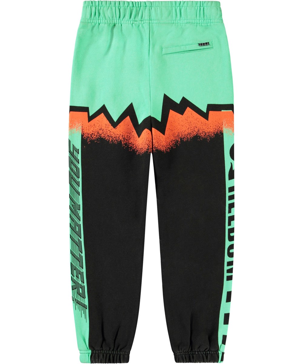 Allen - Future United - Sweatpants aus Öko-Baumwolle mit Motocross-Verweisen für Kinder.