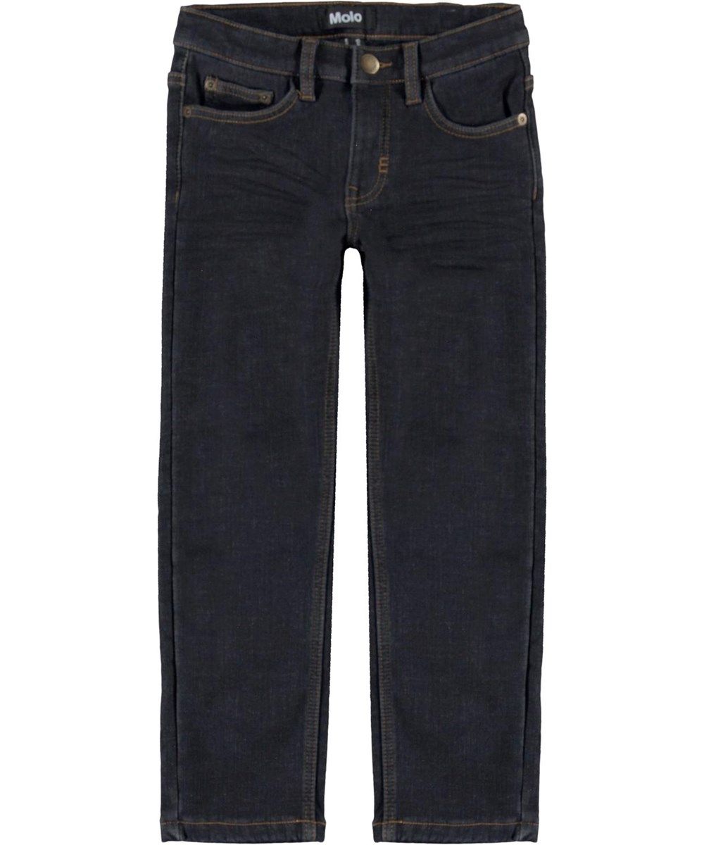Alon - Washed Indigo - Dunkelblaue Jeans mit bequemer Passform