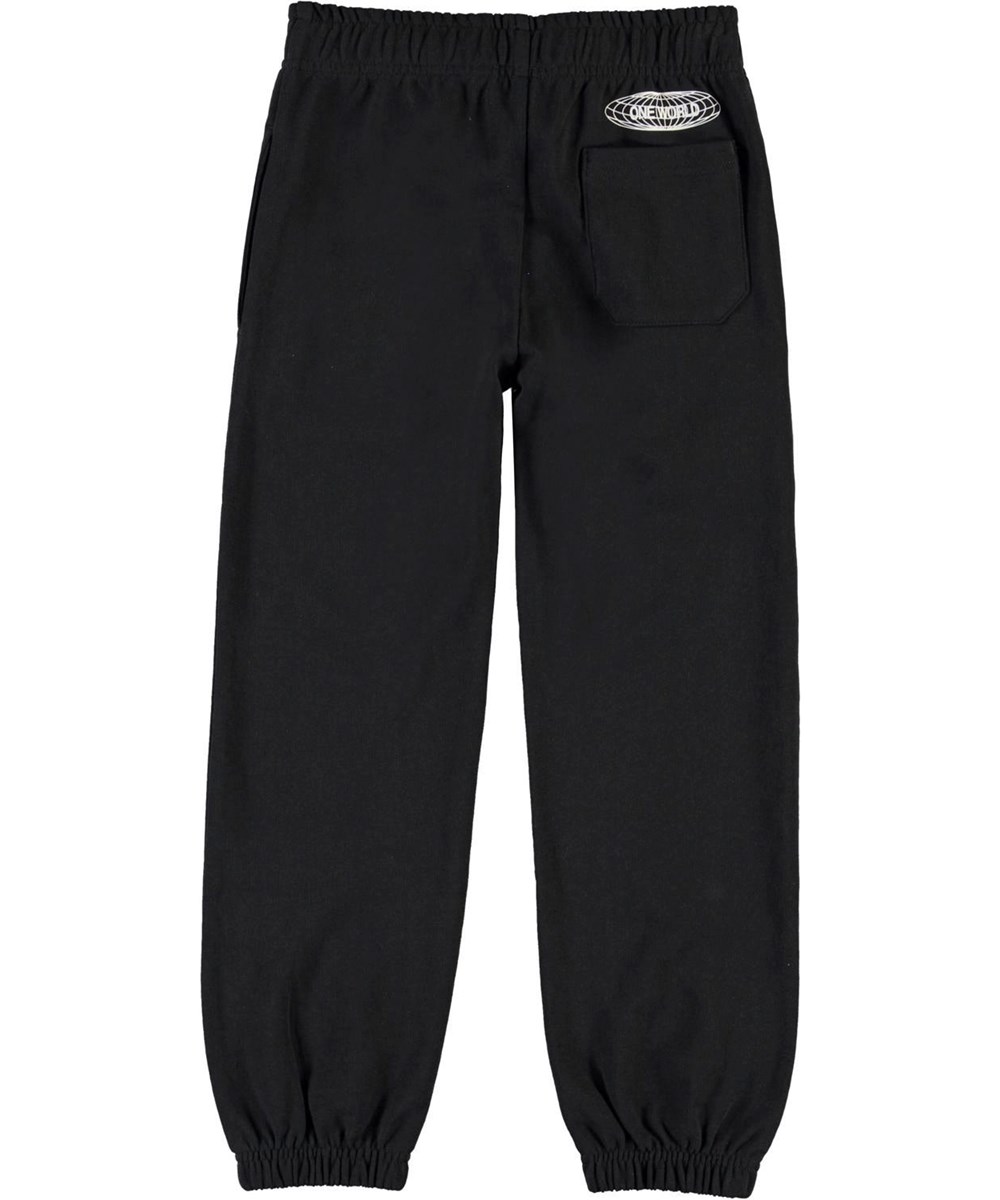 Am - Black - Schwarz sportliche Sweatpants