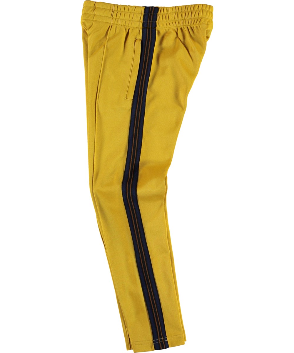 Anakin - Nugget Gold - Goldende Trackpants mit schwarzem Streifen