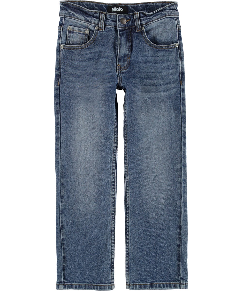 Andy - Vintage Denim - Blaue verschlissene Jeans