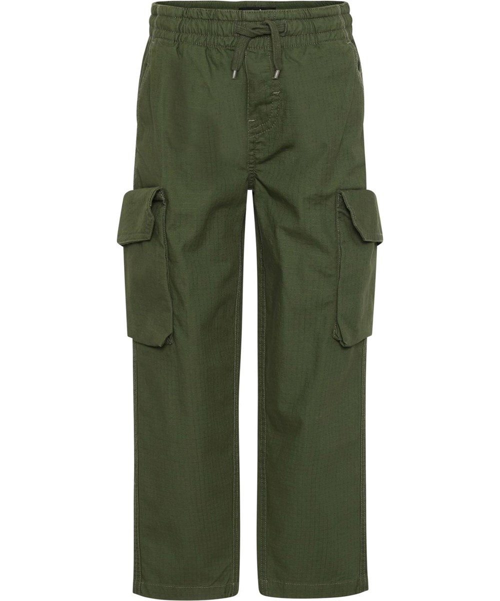 Argo - Forest - Grüne Cargohose mit großen Taschen