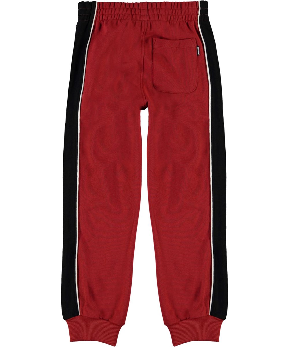 Arlon - Bossa Nova - Öko rote und schwarze Sweatpants