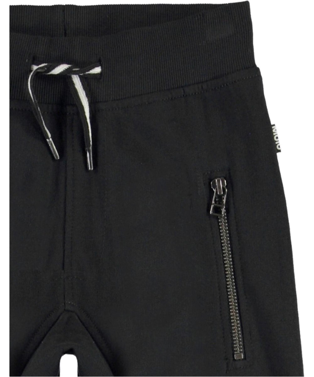 Ashton - Black - Öko schwarze Jogginghose