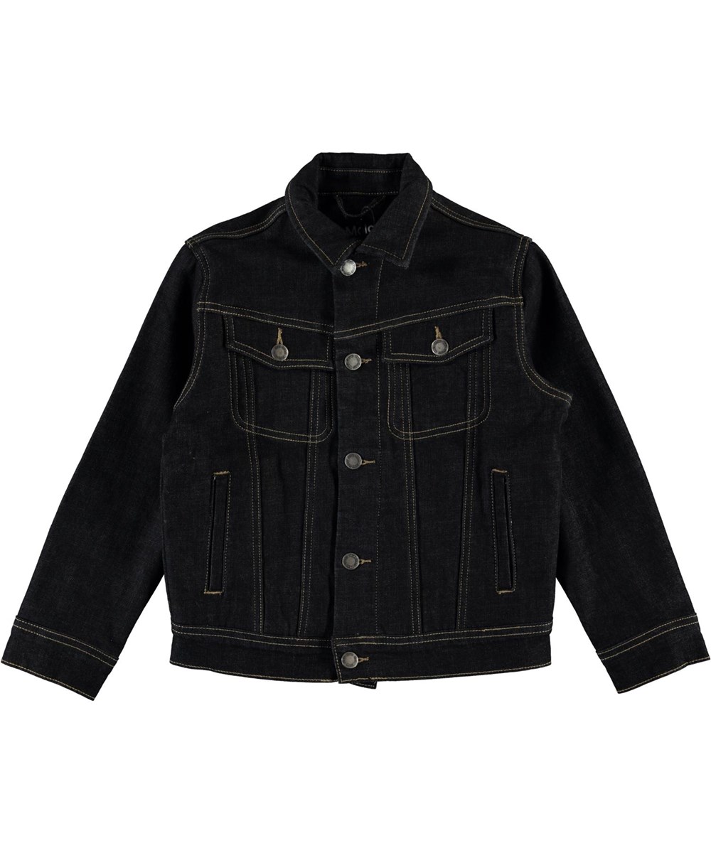 Harald - Dark Indigo - Dunkelblaue Denim-Jacke