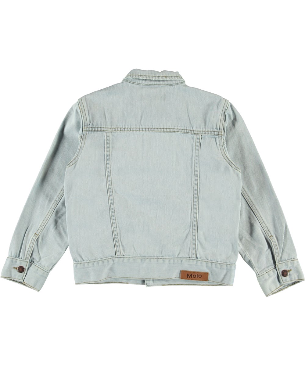 Harald - Even Pale Wash - Hellblaue Denim Jacke