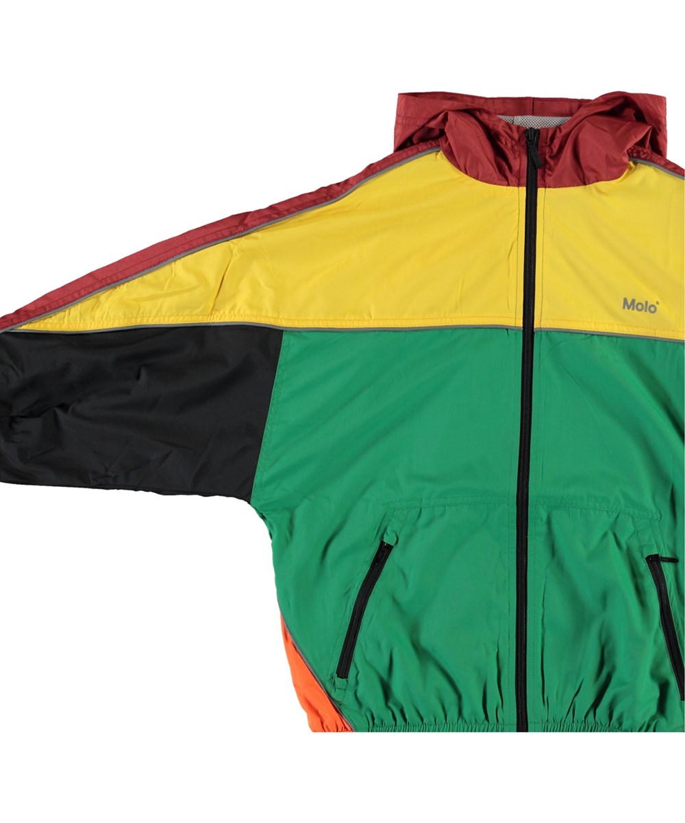 Miirto - Moonlight Leaf - Colour-blocking Track-Jacke