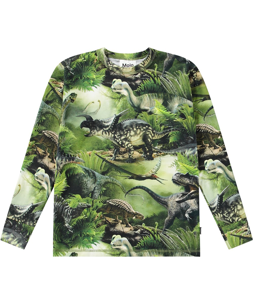 Tedo - Dinos - Zweiteiliges Pyjama-Set aus weicher Bio-Baumwolle