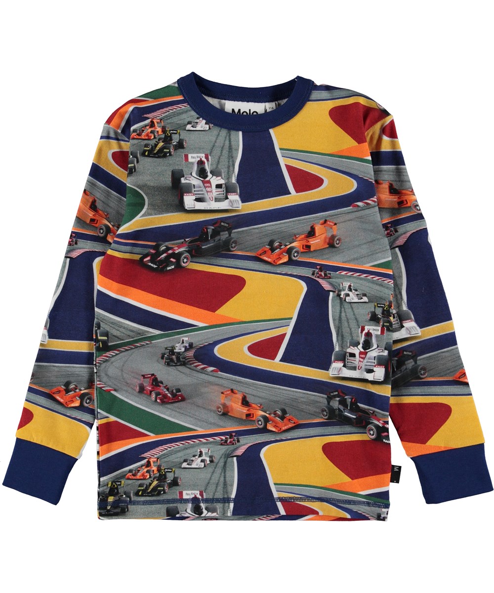 Tedo - Full Speed - Blouse and pants with car print