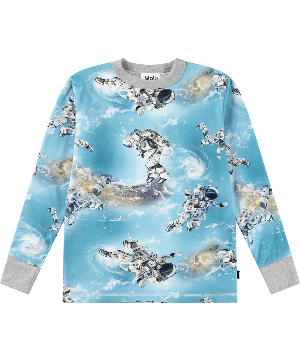 Tedo - Space Walking - Zweiteiliges Pyjama-Set aus weicher Bio-Baumwolle