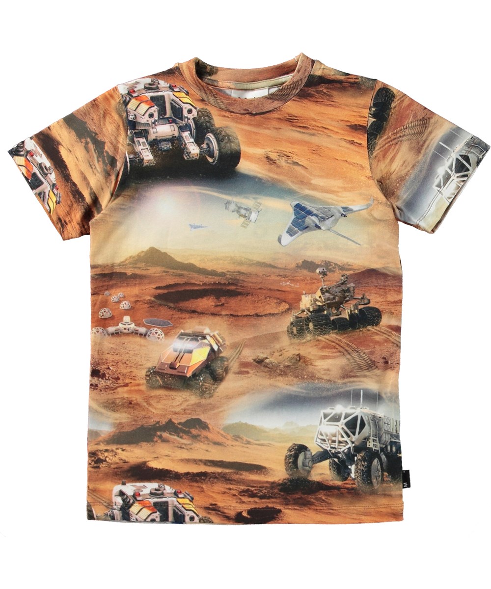 Thomas - Mars - Zweiteiliges Pyjama-Set aus weicher Bio-Baumwolle