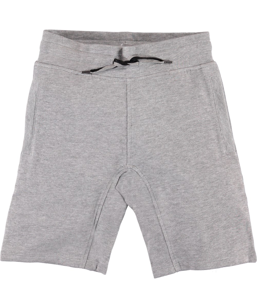 Akon - Grey Melange - Graue Sweatshorts