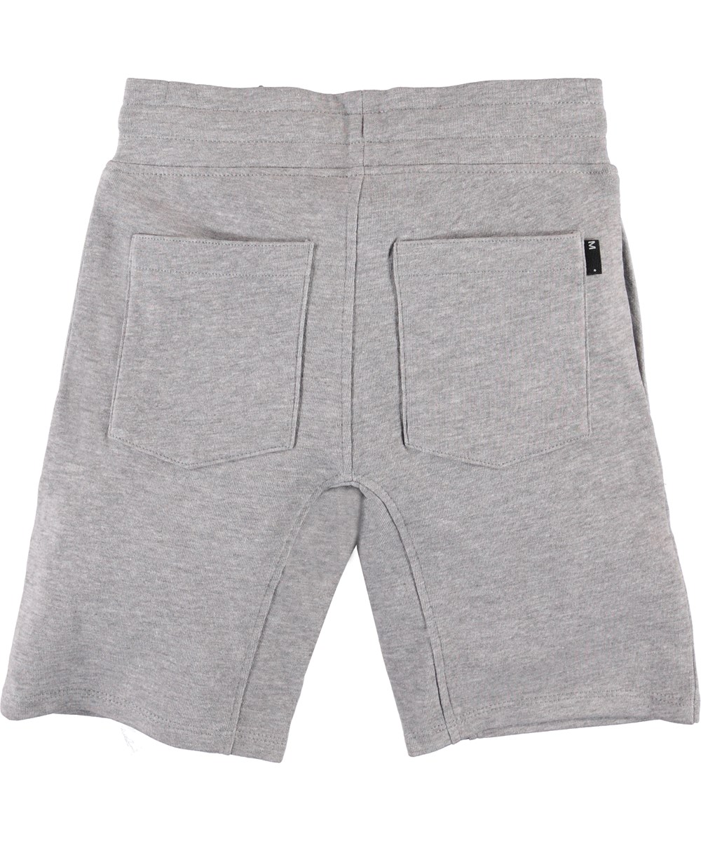 Akon - Grey Melange - Graue Sweatshorts
