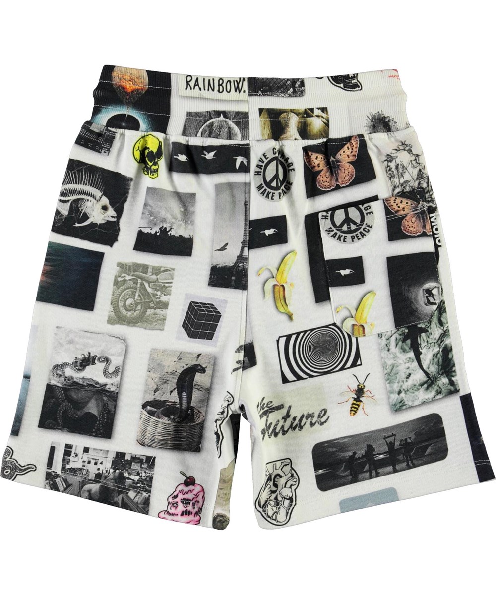 Alw - Scrapbook - Shorts mit Fotodruck