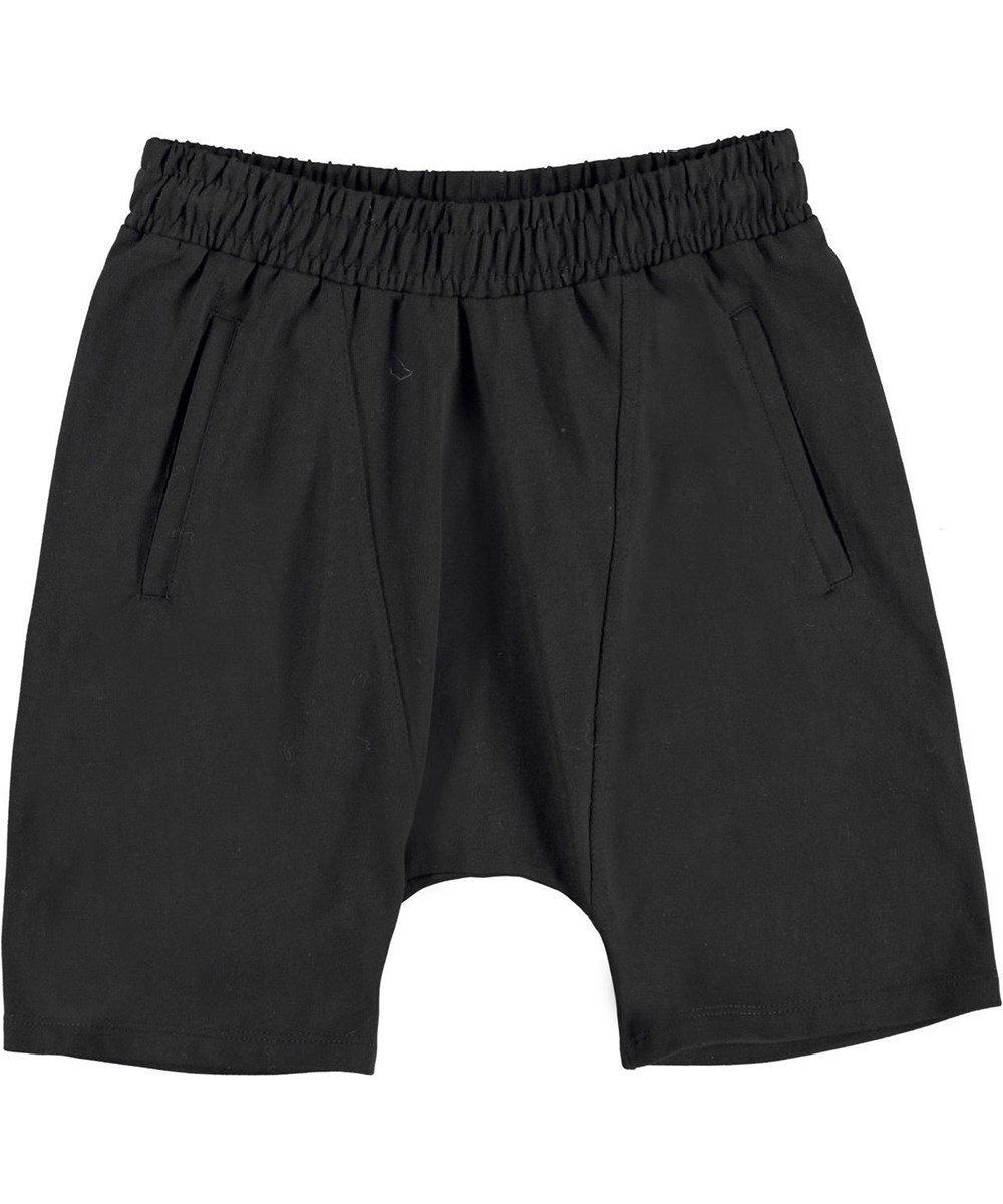 Anders - Black - Schwarze Jersey-Shorts.
