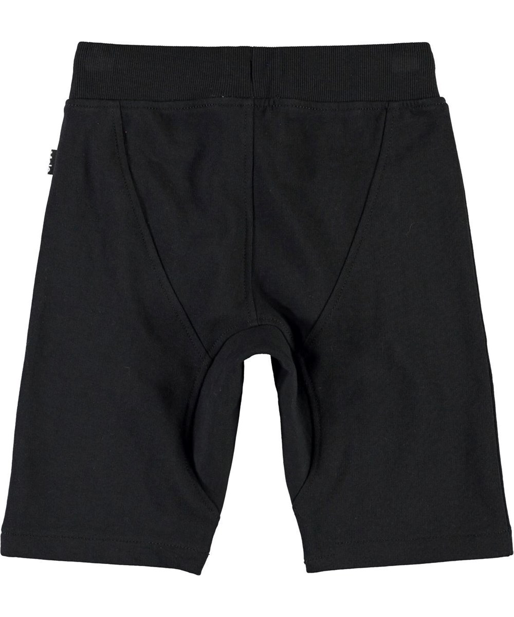 Ashtonshort - Black - Öko schwarze Sweatshorts