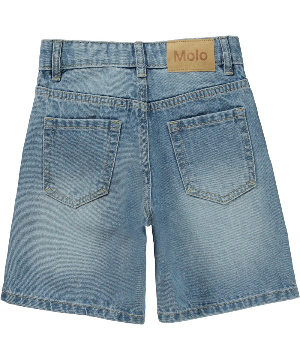 Avian - Lightblue Denim - Hellblaue Jeansshorts