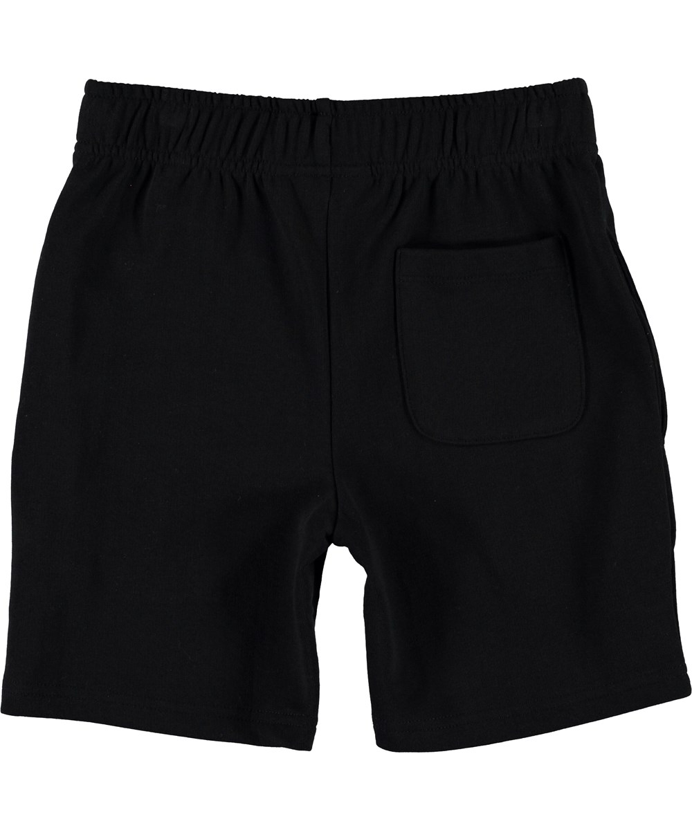 Axon - Black - Schwarze Öko-Sweatshorts