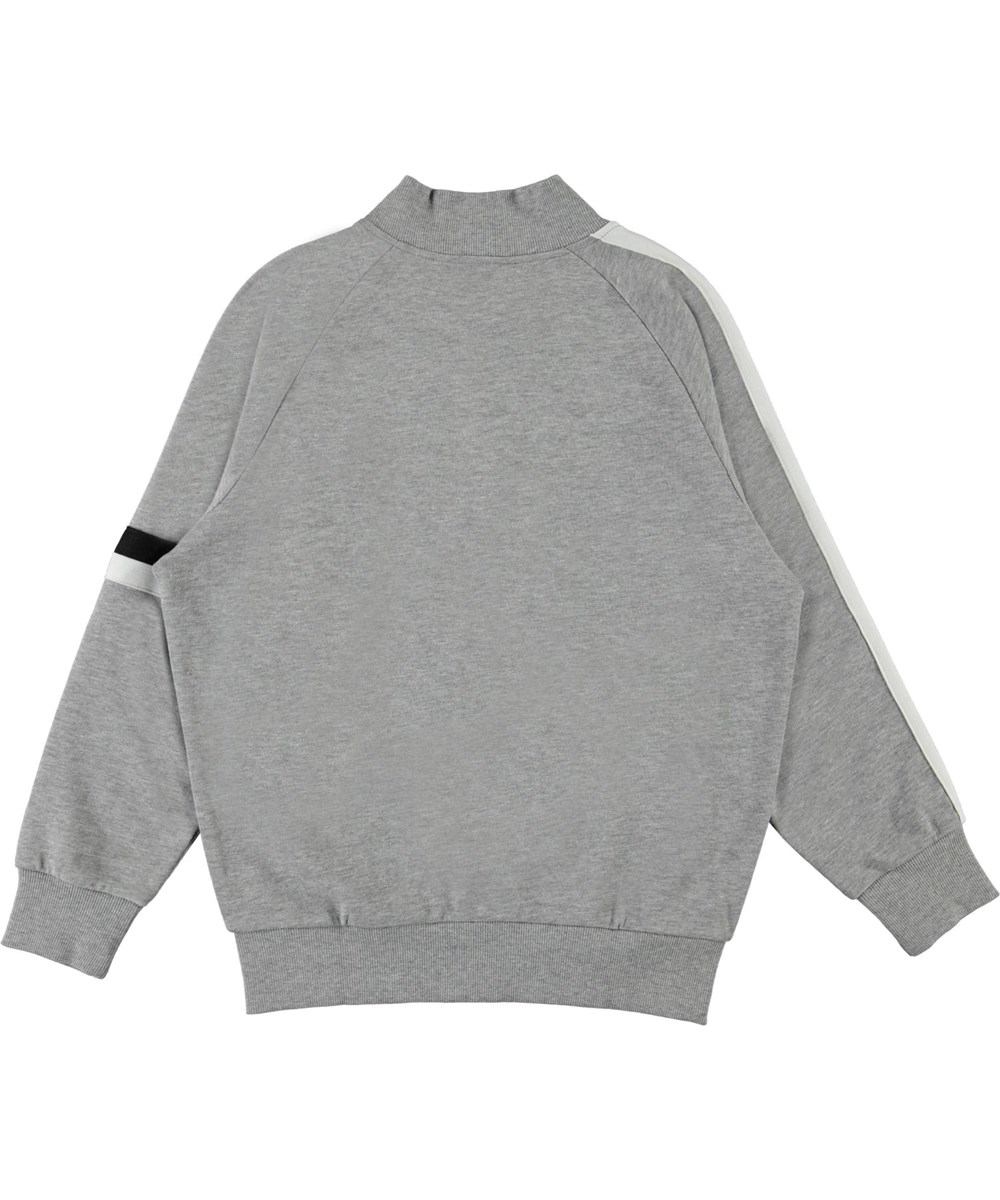 Manco - Grey Melange - Grauer Sport-Pullover