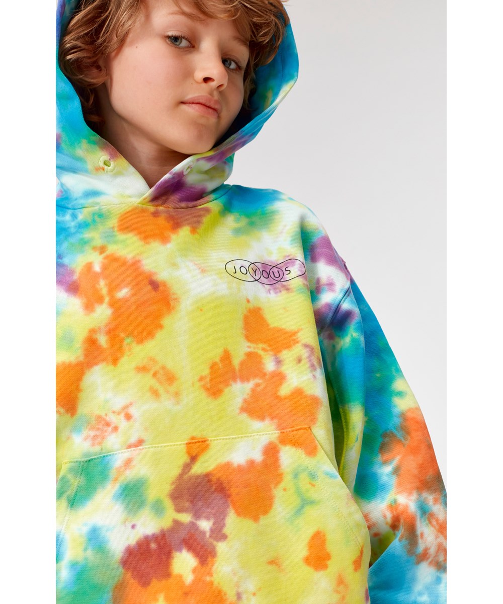 Maxx - Colour Smash - Mehrfarbiger Sweatshirt-Kapuzenpulli.