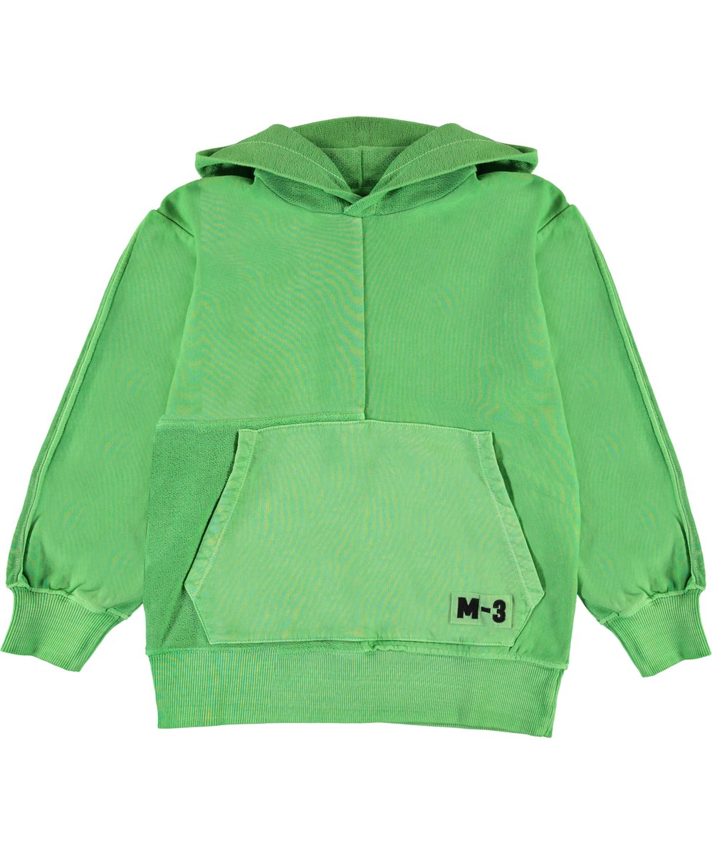 Meqo - Future Green - Grüner Hoodie