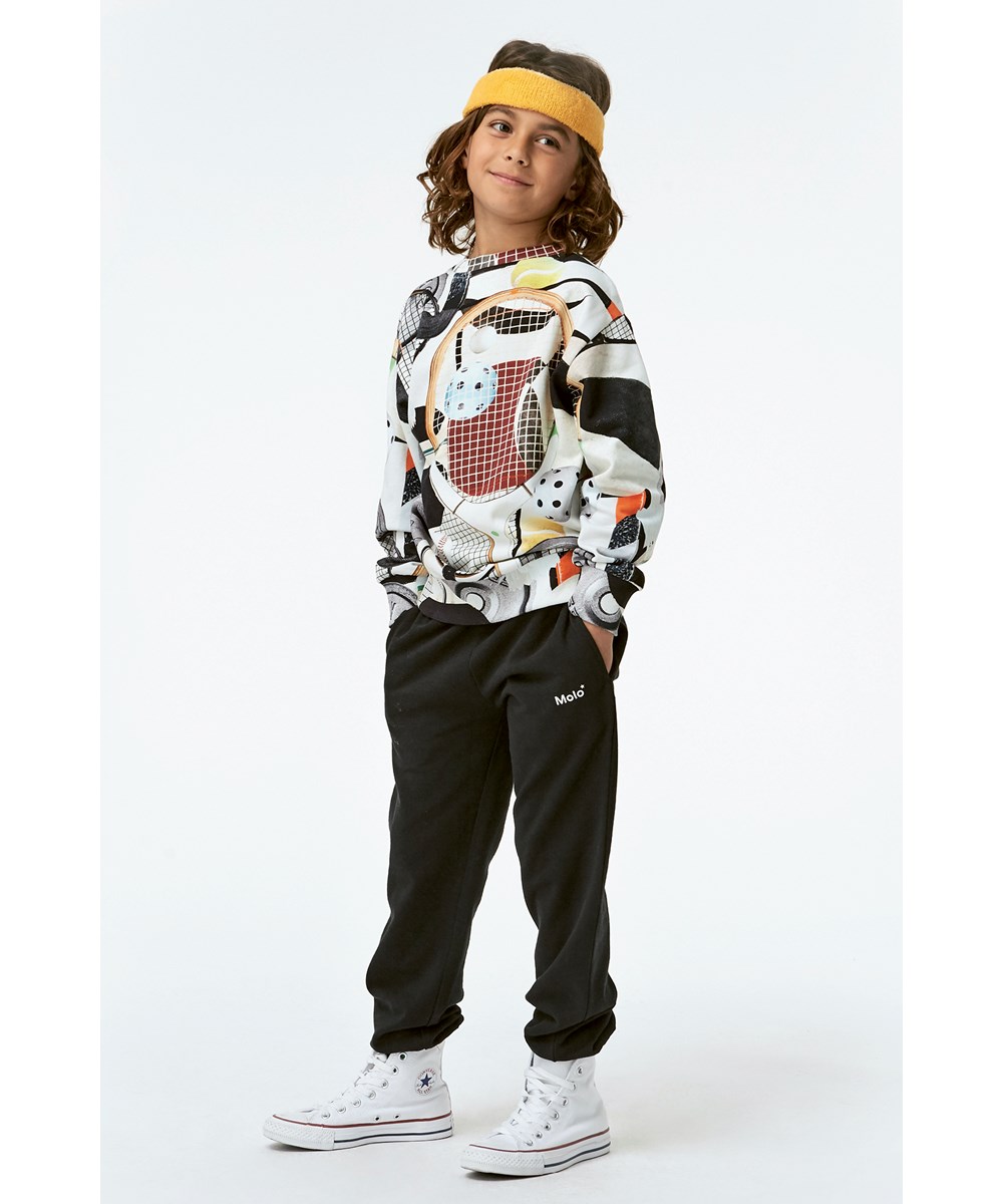 Mik - Sports Gear - Öko-Sweatshirt mit Sportgeräten