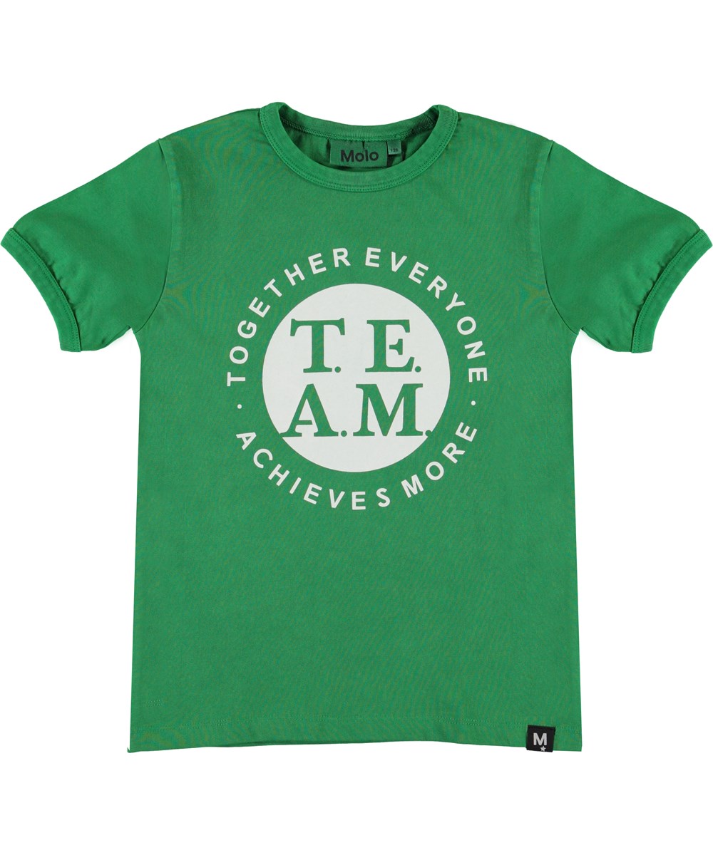 Radi - Jungle - Grünes T-Shirt mit Team Print