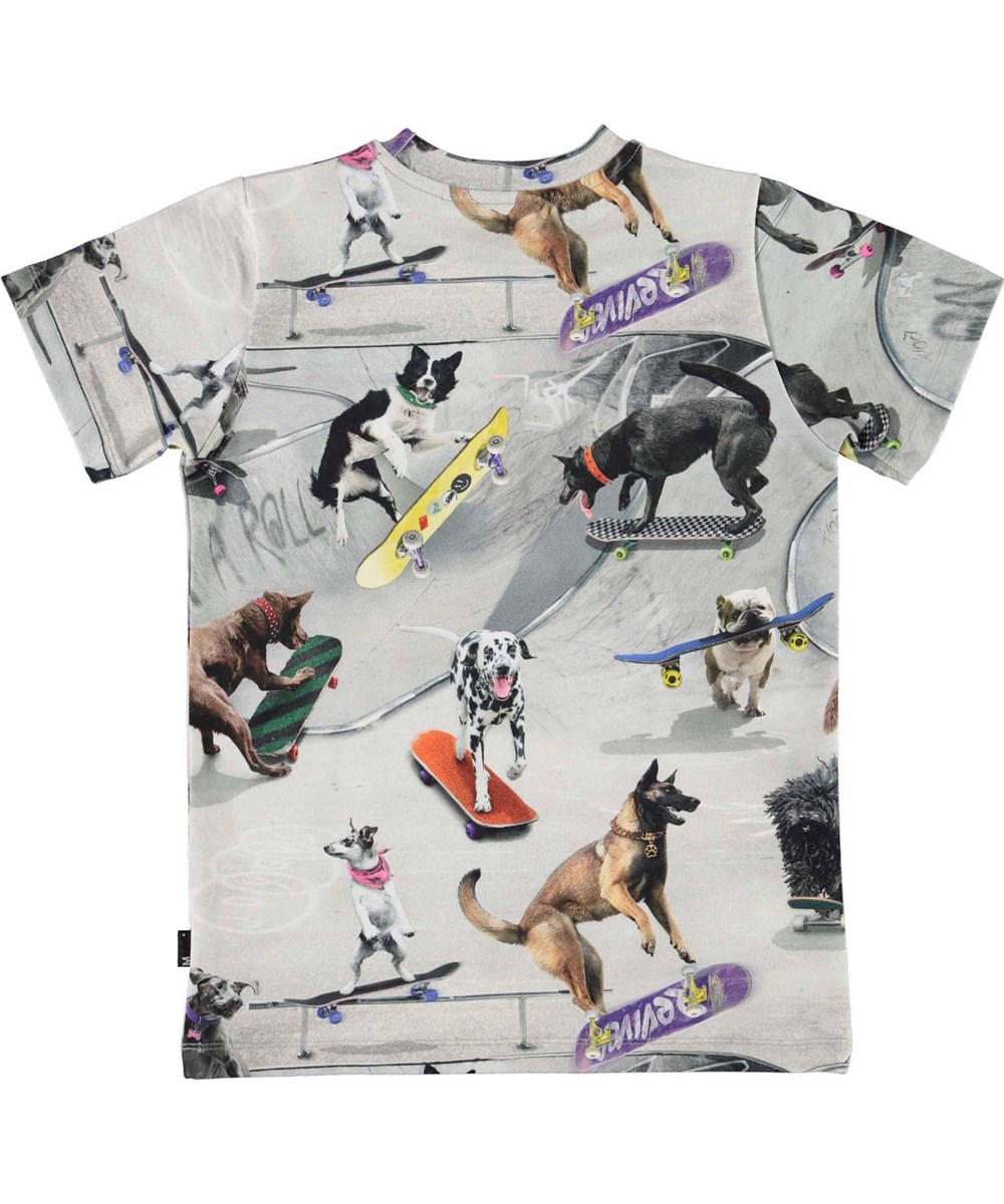 Ralphie - Doggy Town - Öko-T-Shirt mit Aufdruck von Skaterhunden