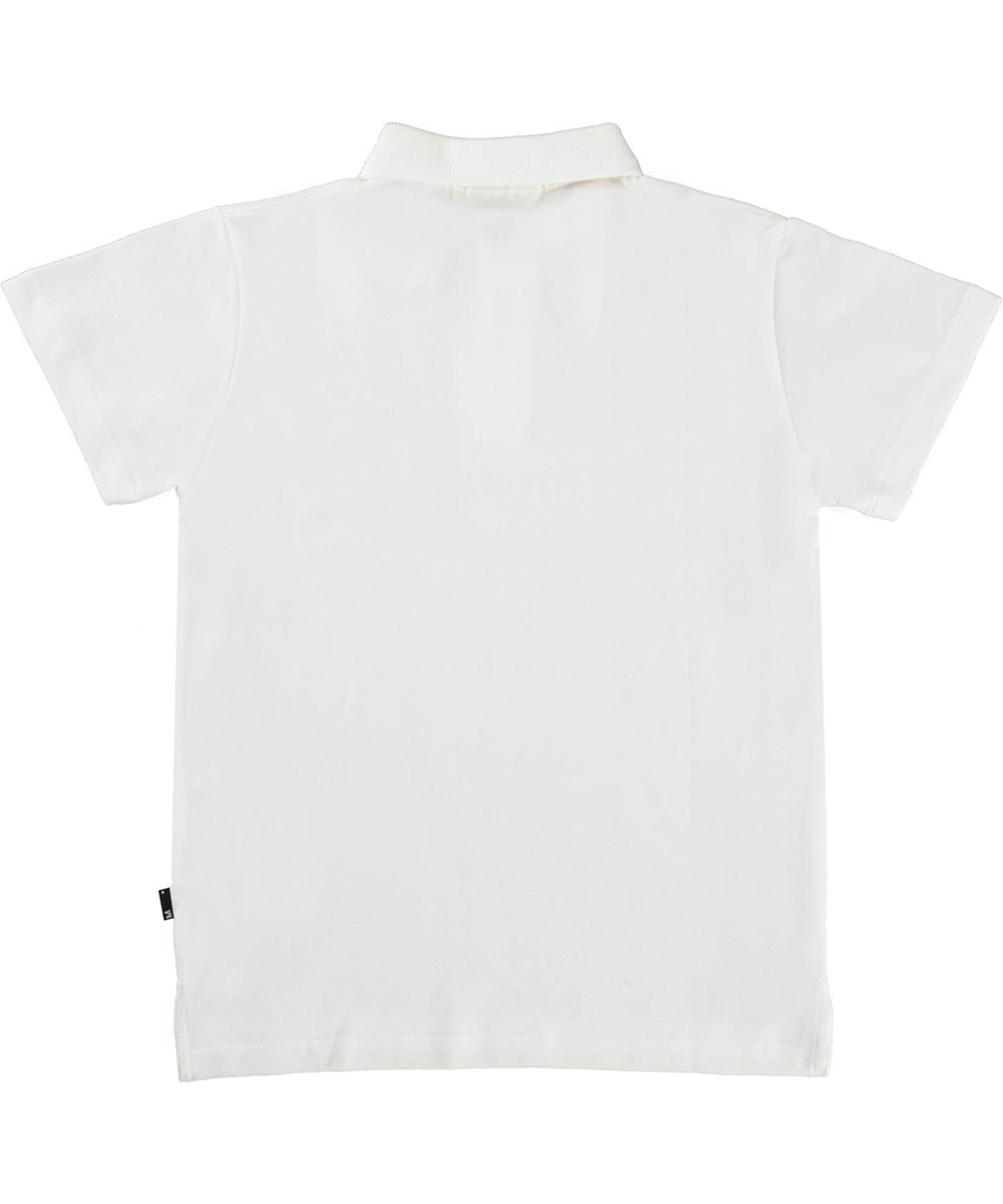 Ramon - White - Weißes Öko-Polo California T-Shirt