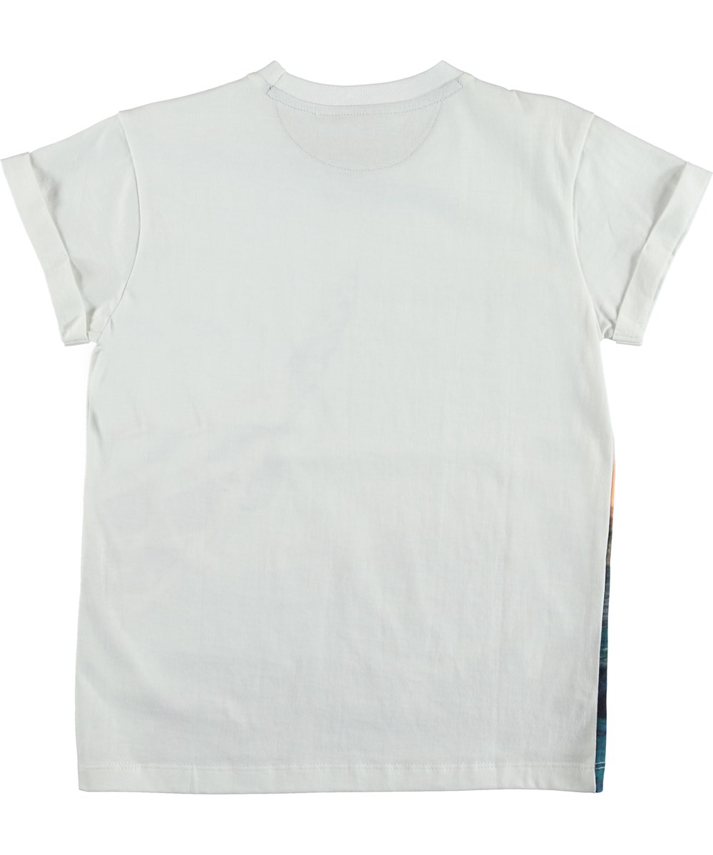 Randon - Point Break - T-shirt mit Surf und Sonnenuntergang. 