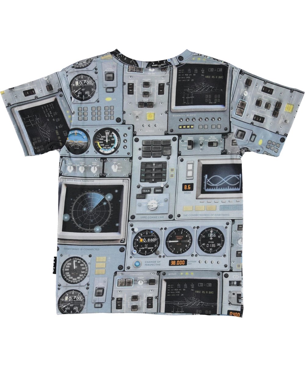 Rasmus - Cockpit - Öko-T-Shirt mit Cockpitdruck