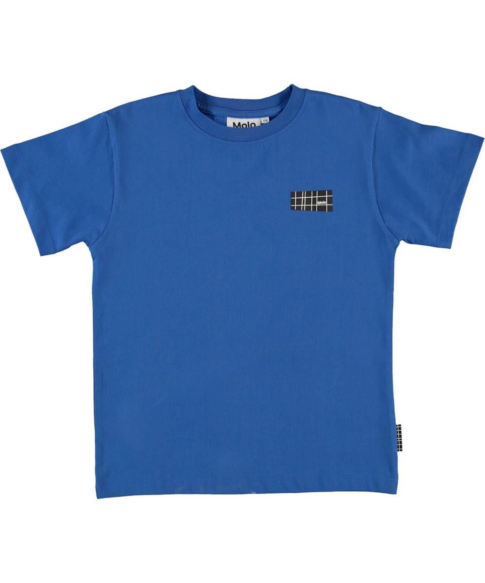 Rasmus - Cobalt - Öko blaues T-Shirt