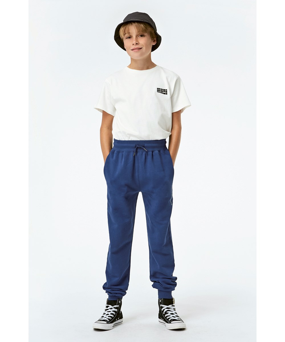 Rasmus - White Star - Weißes Öko-T-Shirt