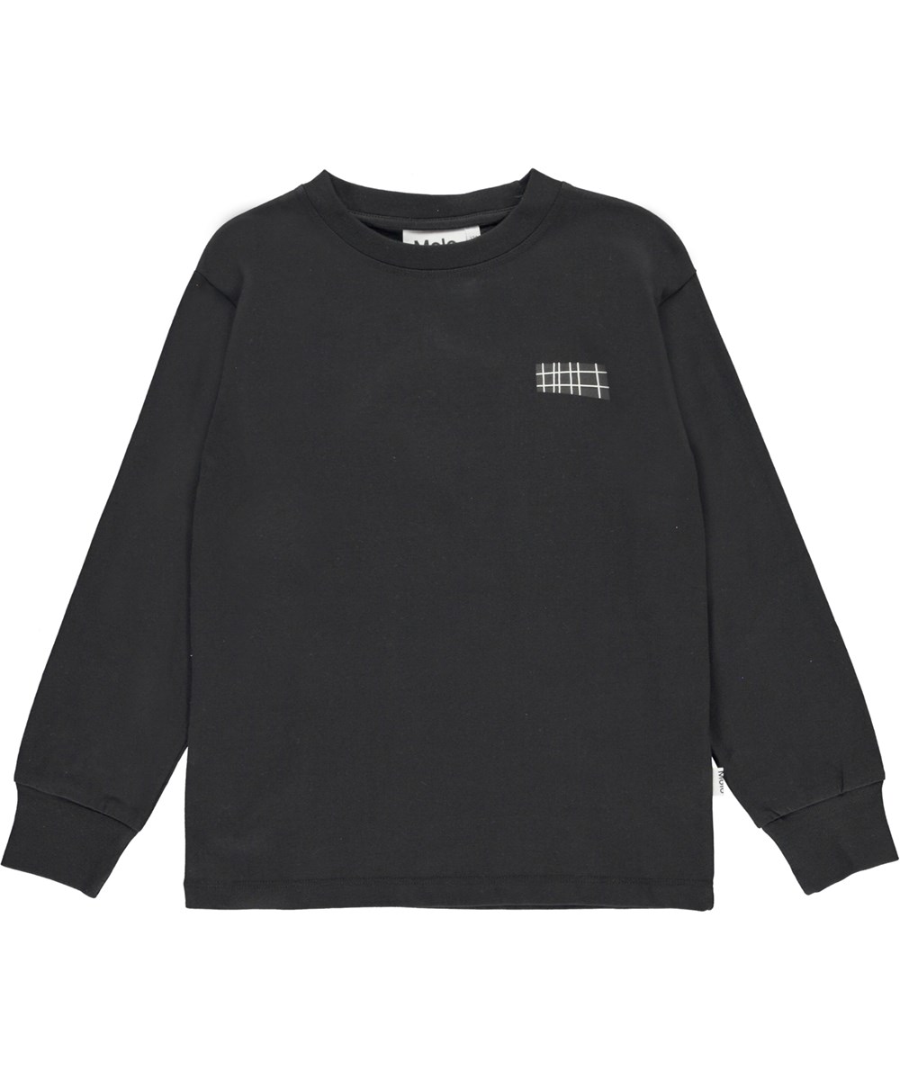 Rasne - Black - Schwarze Öko-Bluse