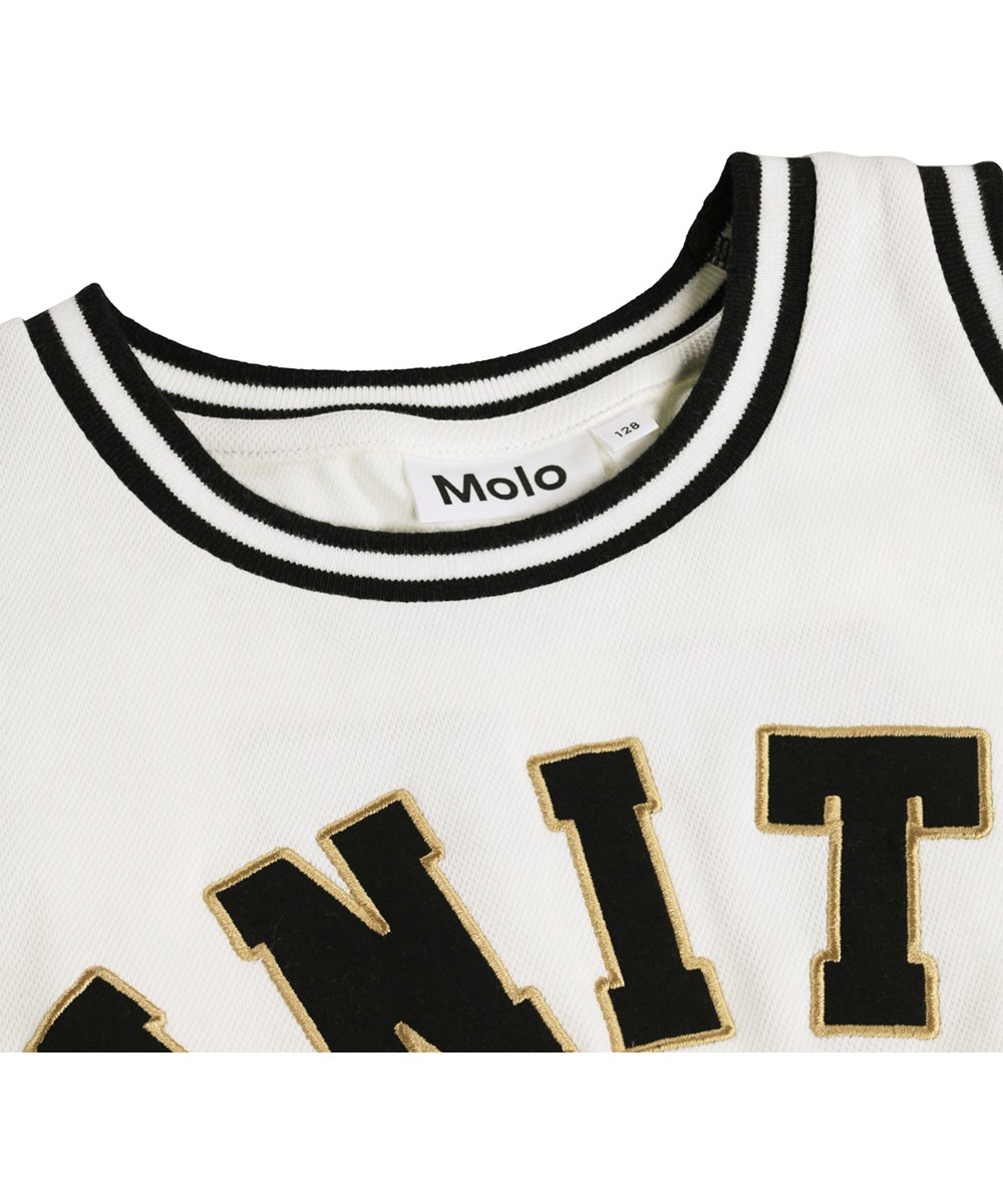 Real - Daylight White - Weißes Tanktop für Kinder aus Öko-Baumwolle