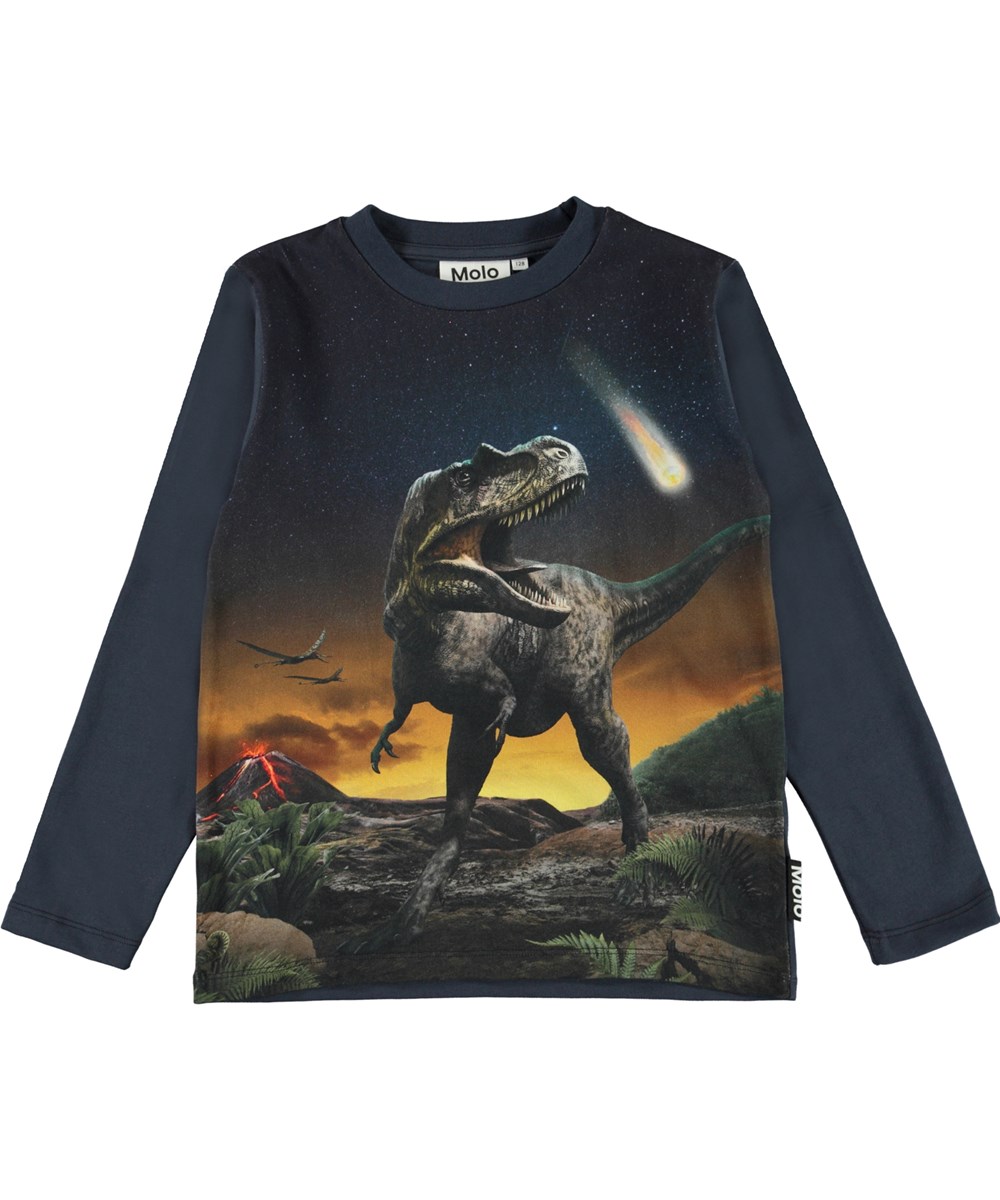 Reif - Dino Roar - Öko-Bluse mit Dinosaurier-Print