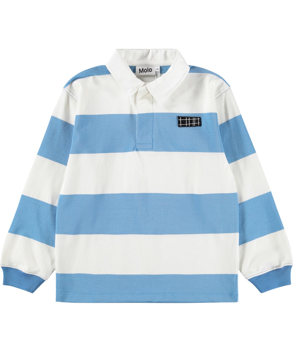 Relz - Day Tide - Rugbyshirt für Kinder aus Öko-Baumwolle